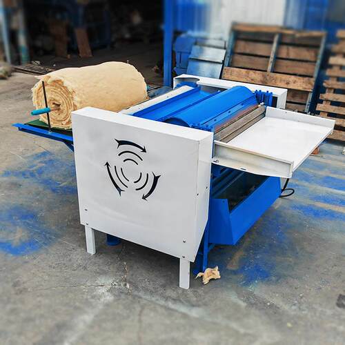 弹花机自动进料棉花全自动打包机自动上料弹花机