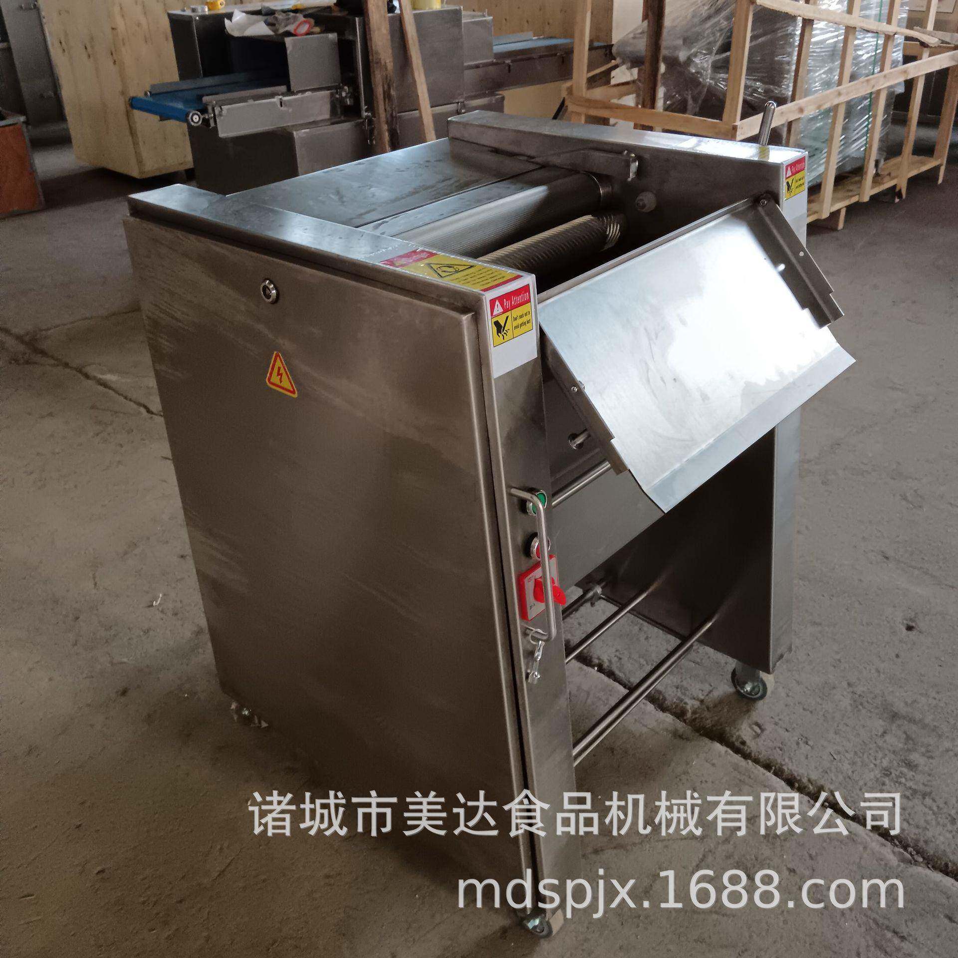全自动牛排牛肉去筋膜机多功能牛舌去皮机商用肉去筋膜设备厂