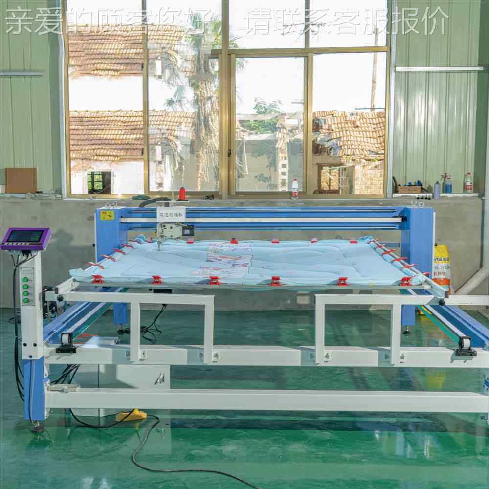 全自动电脑单针SN-HMD缝机机头伺服PL速C触绗摸屏伺全移动服高缝