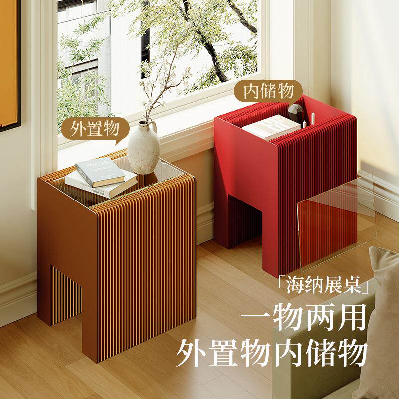 十八纸展会海纳展桌快速布展置物架置物柜展柜可折叠展厅活动展架