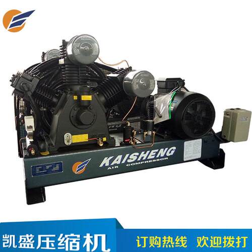 厂家凯盛往复式1/30单机空压机HTA120XD2.4m3组合机一件起