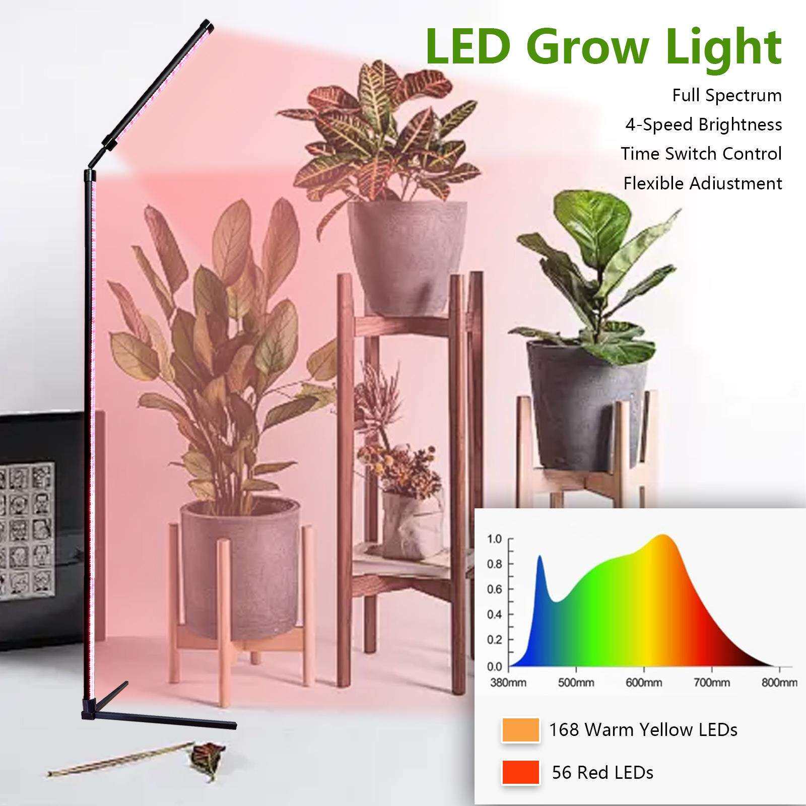 LED全光谱多肉开花结果植物生长补光灯可调节角度方位植物生长灯