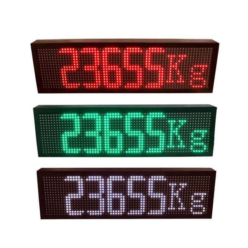 地磅大屏幕寸4寸5寸7寸地磅外接显示器地磅点阵显示屏高亮度防水