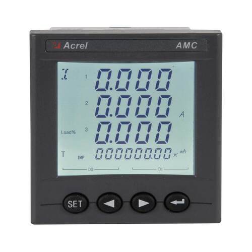 安科瑞AMC72L-E4/KC抽屉柜低压多功能计量表开孔67*67mm厂家直销