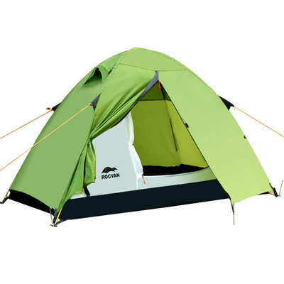 单人帐篷外露批发户外 杆双层 畅游营帐厂家玻璃纤维帐篷篷居野