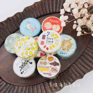 【现货】日本手纸社设计师联名高旗将雄田村美纪和纸胶带mokuji