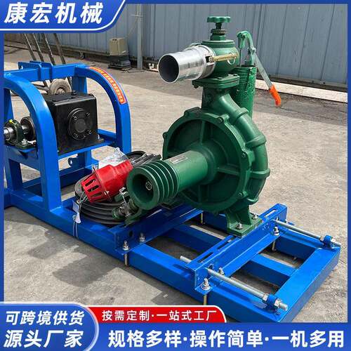 拖拉机后悬挂高压喷灌泵大扬程大压力输送距离远后悬挂型抽水机