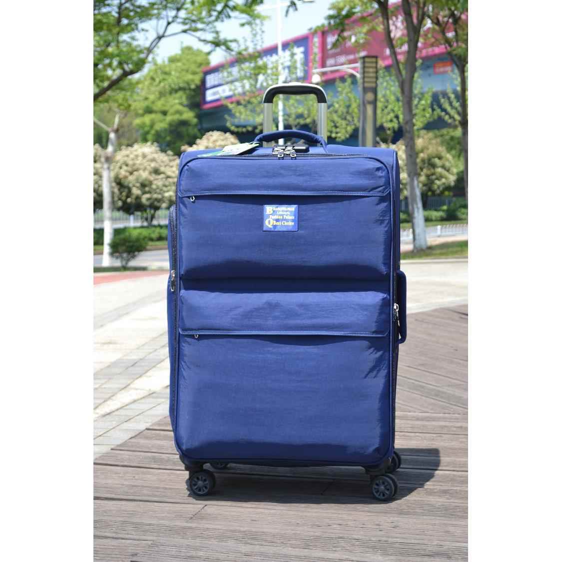 正品超轻国旅出行箱特大号拉杆箱40箱寸万向轮1583托运箱6寸行李