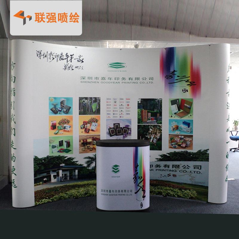新款直销供应铝合金拉网展架 磁吸式拉网展架 布拉网喷绘制作