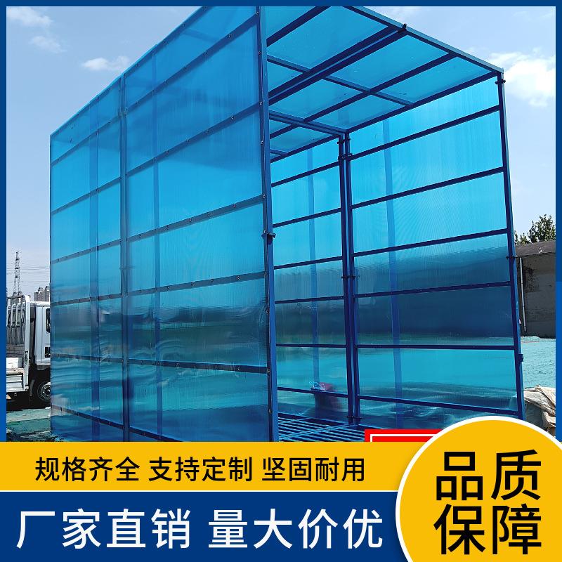建筑工地洗车槽全封闭洗车平台工程洗车机冲洗平台龙门式洗车棚
