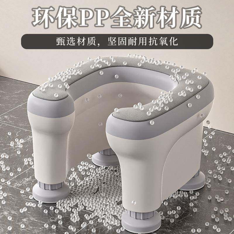 家孕妇动坐便967老年人厕所坐便凳老人可移马桶便携用辅助蹲椅坑