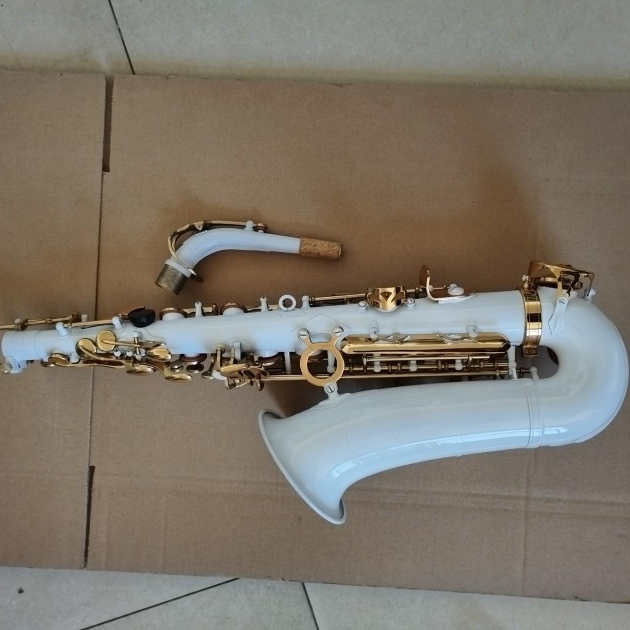 中音降E 萨克斯管SAX白漆金健优惠促销
