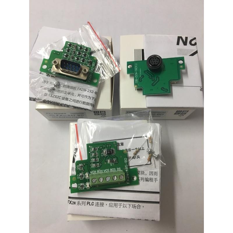 三凌FX1S 1N 2N 3U 3G 3SA PLC扩展通信板FX2N-232 485-BD 422-BD