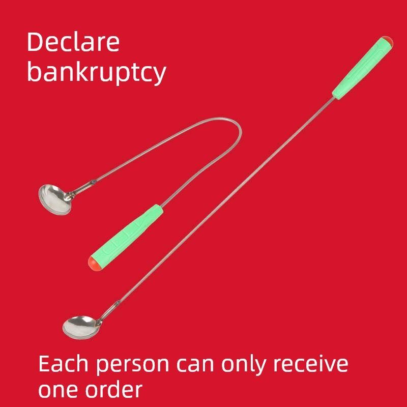 掏水垢专用勺子太阳能清洗工具电热水器可任意弯曲弧度现货速发