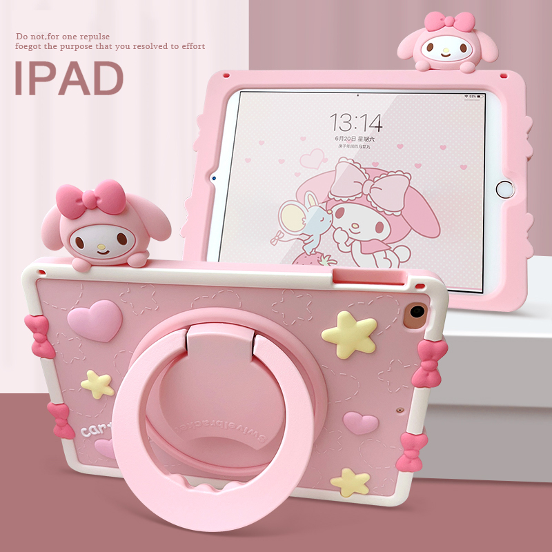 适用于旋转硅胶ipad9保护套2021新款10.2英寸第九代保护壳iped8八2602平板七iapd7防摔ipd竖立支架2270外套全