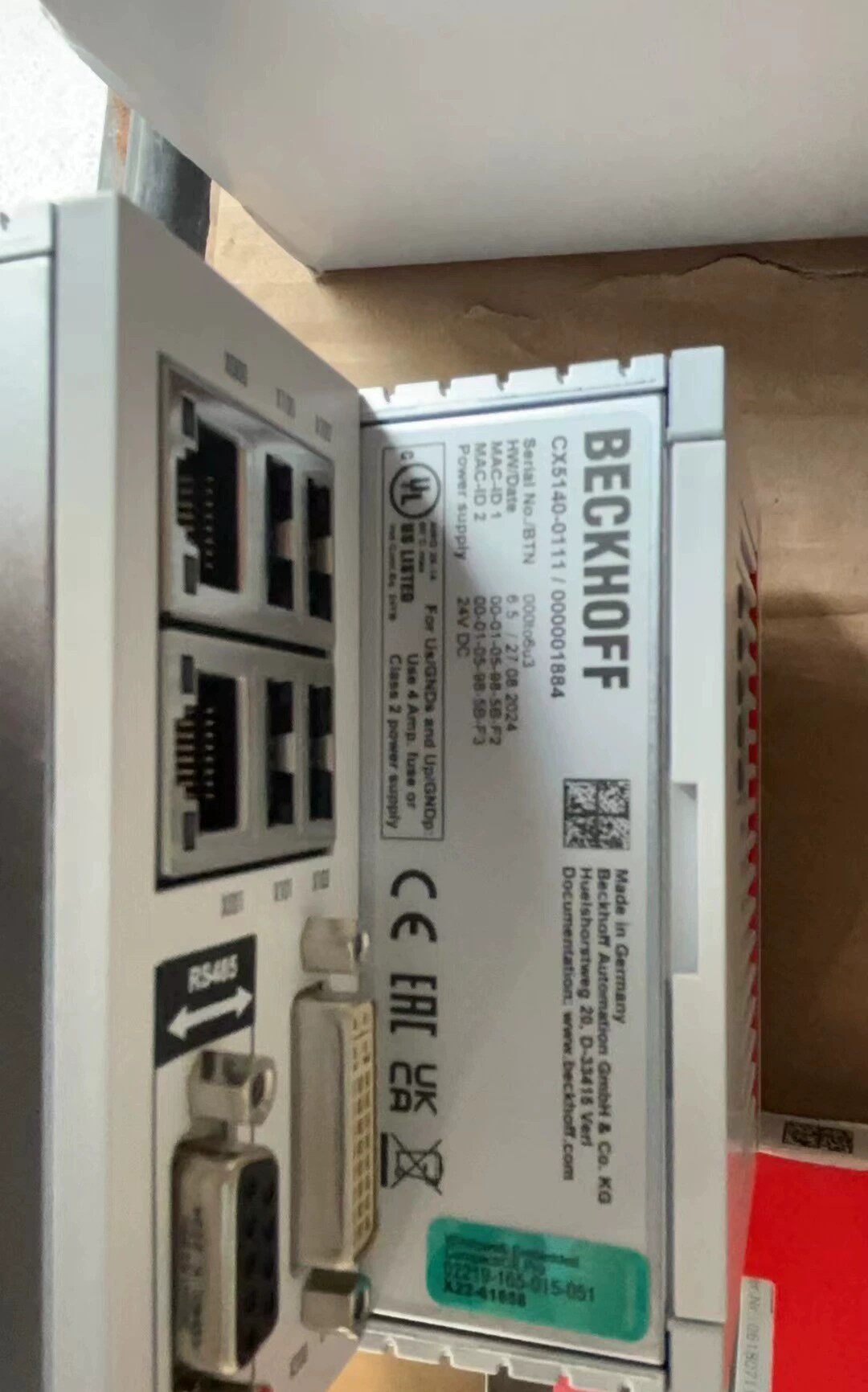 CX5140-0111   NO31 CX2900-0028