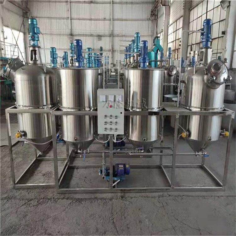 小型植物油精炼机玉米油茶籽油花生油提炼设备核桃油精炼器