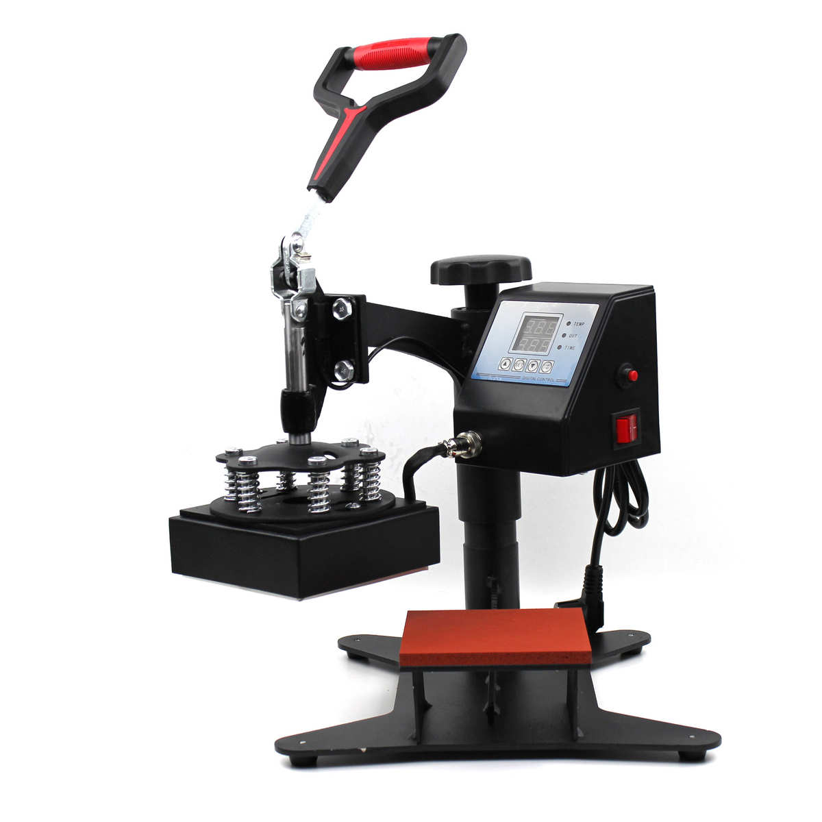 热转印烫画机器印标机diy服装压烫机印logo烫唛机15*15烫标机