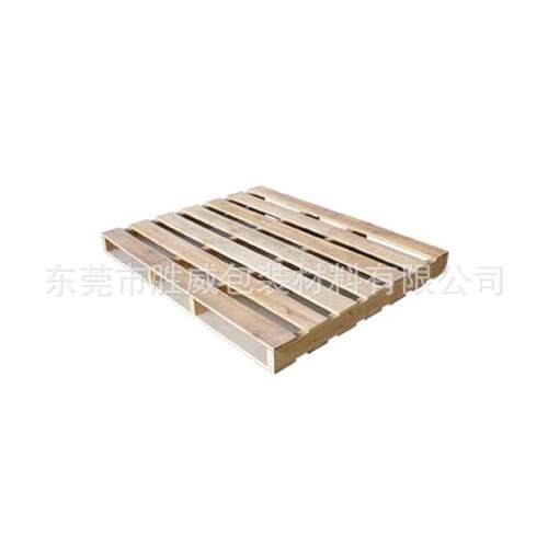 大量销售各种规格木卡板周转防震木卡板四面进叉物流实木托盘