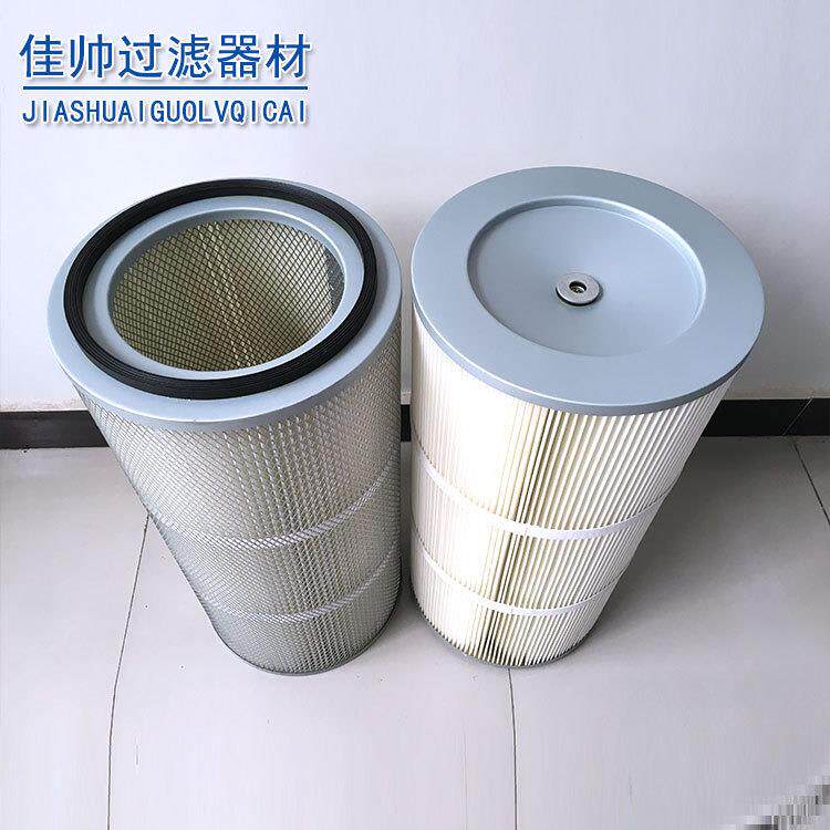 厂家注胶盖0ICG尘滤滤芯聚氨酯粉尘芯165*130工业空气除尘滤除筒