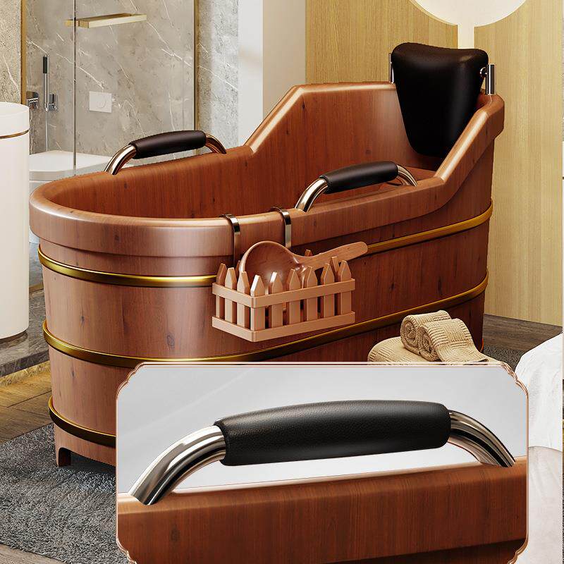 全身实木老人ALAL1019木质用可浴用泡澡木桶桶浴缸沐家大人2T洗澡
