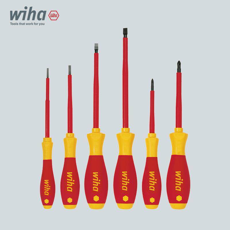 wiha威汉德国Softfinish®电工绝缘螺丝起子套装
