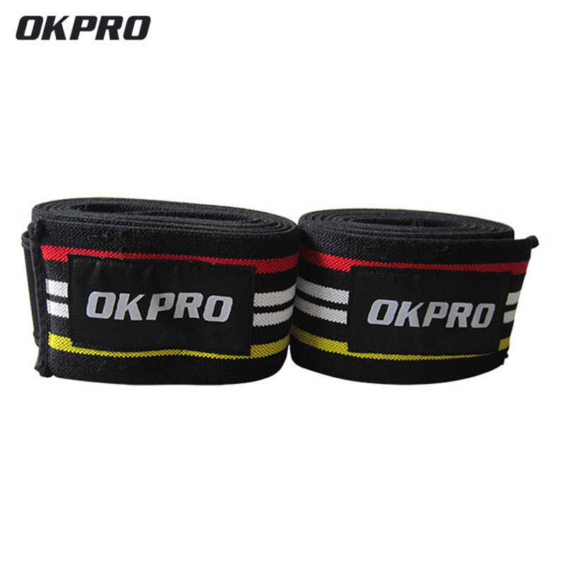 运动护膝套透气硅胶弹力支撑登山足篮球健身护膝护腿