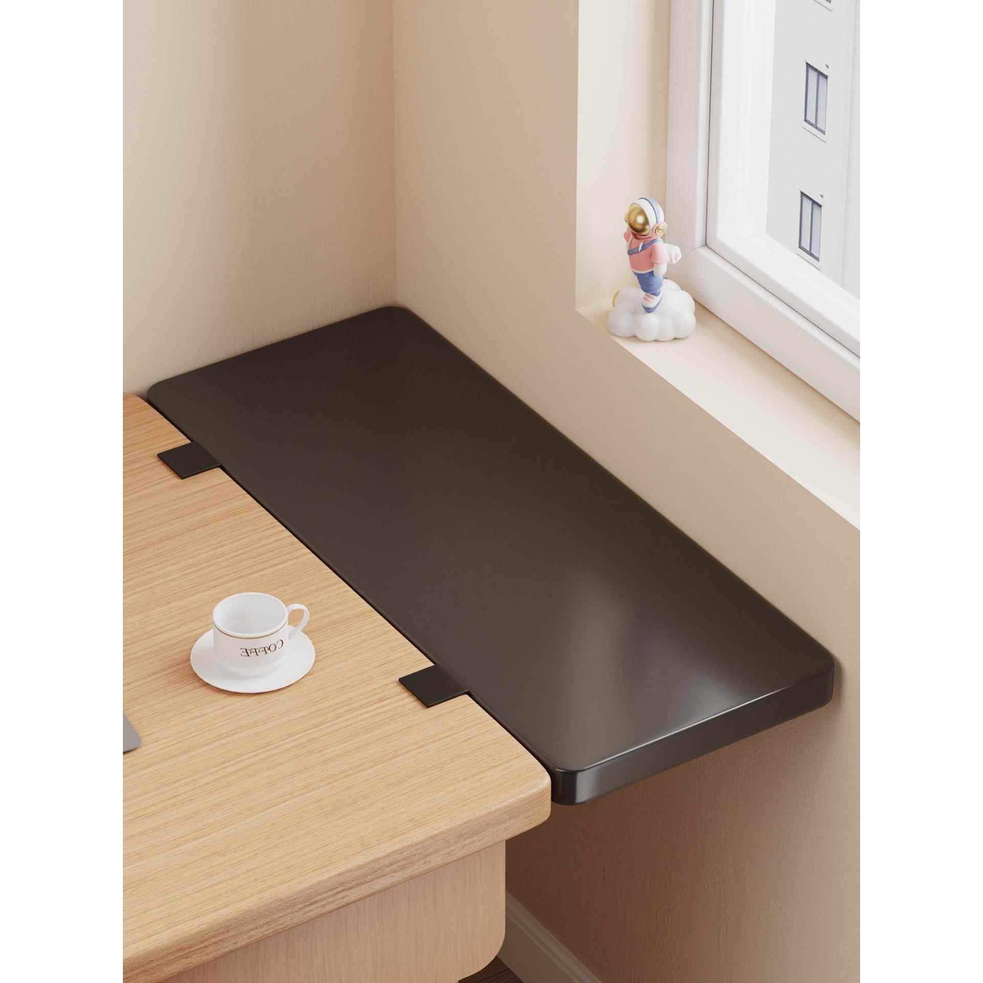 桌面扩展板免打孔扩展扩展扩展支架电脑桌扶手可折叠加长加宽板