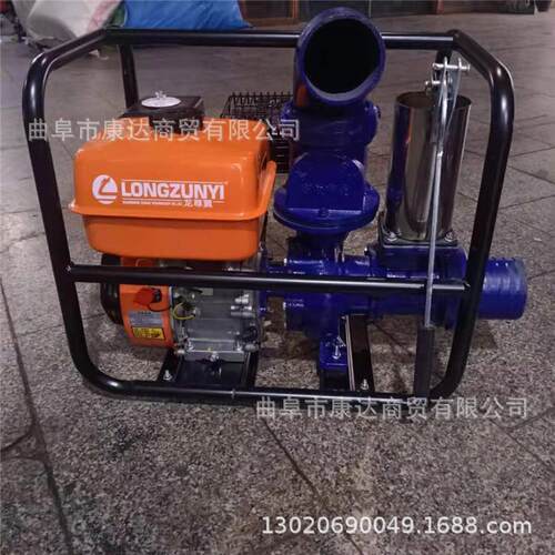 汽油抽水自吸泵片小型水图泵2寸34寸6KD-CSB-6寸水泵寸便携抽水机
