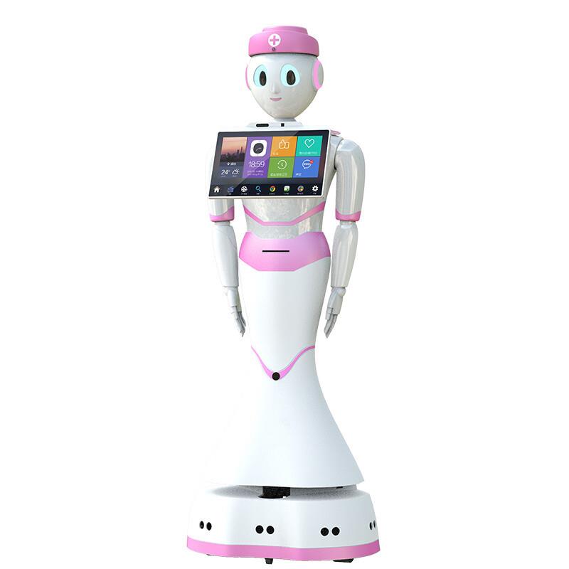迎宾机器人美女机器人展厅接待咨询讲解豹小秘智能迎宾机器人