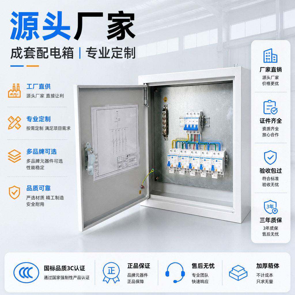 合慧拓源头厂家不锈钢户外防水智能低压柜成套工业配电箱定制