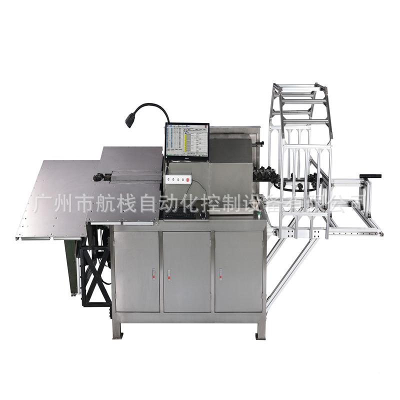 AKQ惠州新圩航车栈牌自行扁高碳线材成型钢机 铜线丝数控折弯机