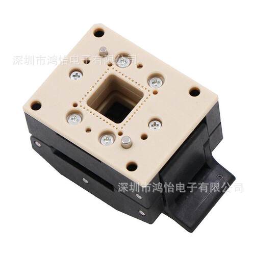 直销PLCC/LCC/CLCC48pin光模块测试座 模块测试夹具插座厂家设计