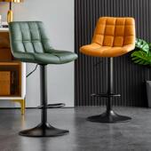 轻奢吧台椅现代简约北欧家用高脚吧凳子升降前台收银靠背酒吧椅子