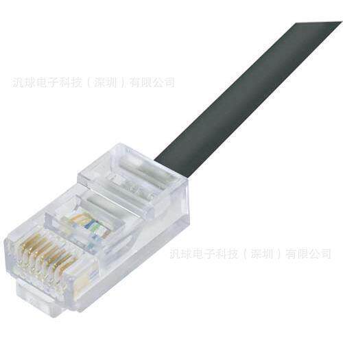 L-COM TRD855HFT 各型号可提供 超5类持续柔性非屏蔽以太网跳线