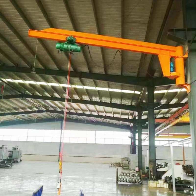 定制BZD立柱式悬臂吊360度旋转电动单臂吊起重机固定式2吨悬臂吊
