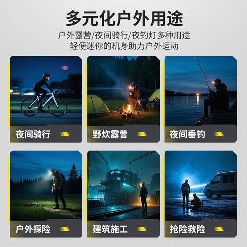 多LYX档调户外探险强工业户巡检灯具外探险照明光铝光合金机身手
