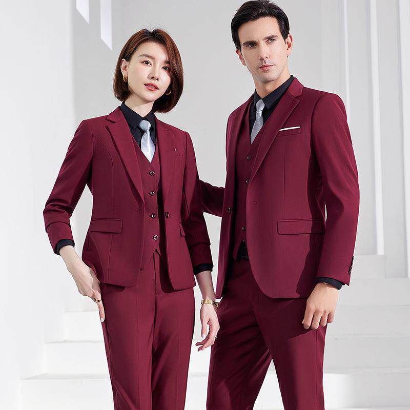 男同款职装西1188-39装套装高业档酒店管理工装经理工作女服西服