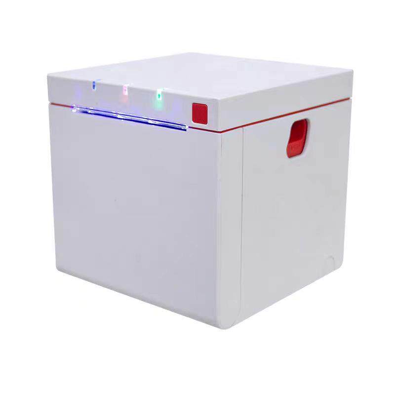 美松-MD80I电影票双色打印机热敏标签打印机带切刀自助终端打印