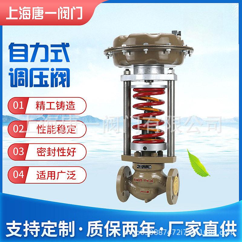 ZZYP自力式蒸汽压力调节阀气体自动压稳压阀氮气管道压调压阀