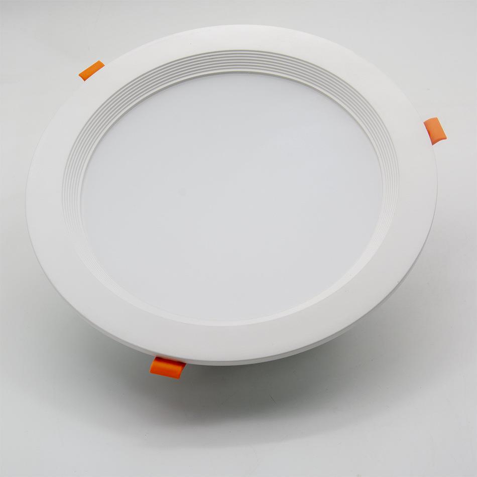 8寸筒灯套件 SMD贴片筒灯外壳套件 8寸筒灯外壳配件245mm 工程款