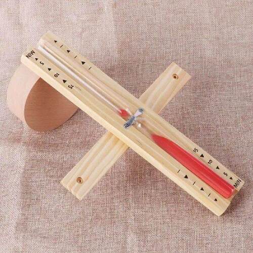 Hourglass Countdown Timer Wooden Hourglass Timer 15 Sauna
