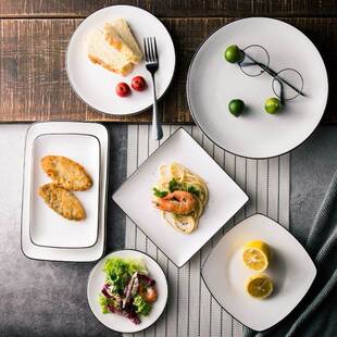 西餐牛排盘 dinner plates ceramic steak dishes western fo