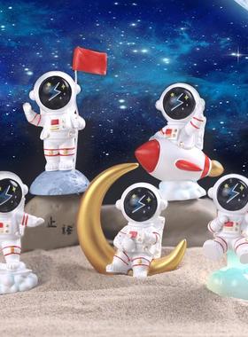 宇航员太空人办公室厂家装饰摆件