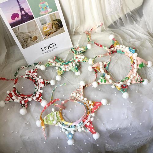 圣诞节法牛柯基猫咪泰迪比熊狗狗泰迪狗绳项圈小型犬宠物SD01