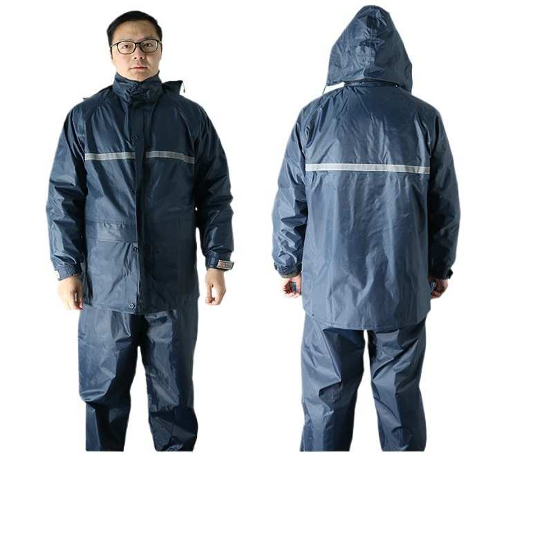 厂家直供诗琪防水反光分体式雨衣摩托车雨衣防护全包裹雨衣套装