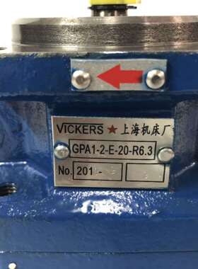 上海机床厂 内啮合 齿轮泵 GPA1-2-E-20-R6.3 磨床 发泡机 专用