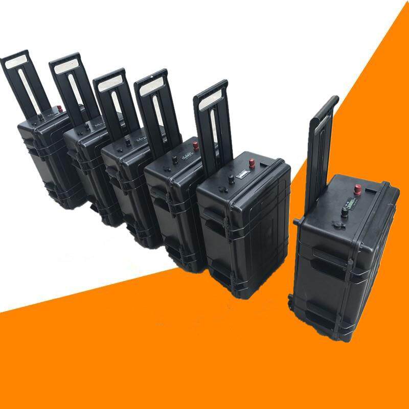 驻车电瓶24v300ah固态电池螺旋桨推进器户外便携式拉杆电源