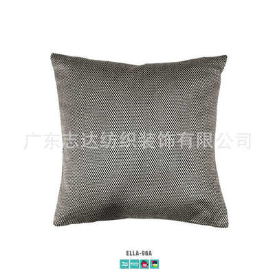 棉麻提花现代主流时尚风格几何小花纹千鸟格ELLA