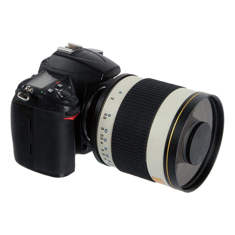 500mm F6.3 折返镜头 T2口 全画幅手动反射式 长焦摄月拍鸟镜头